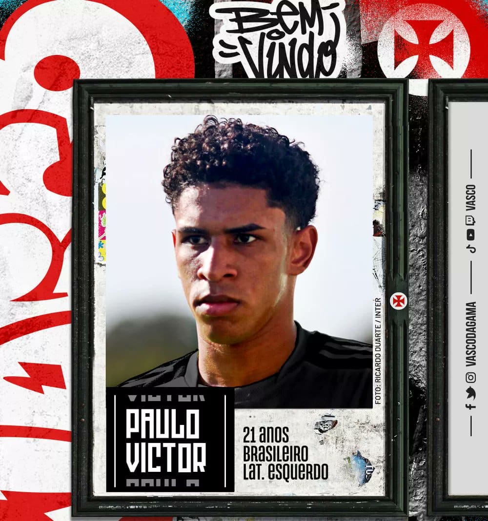 Vasco anuncia contratação de Paulo Victor
