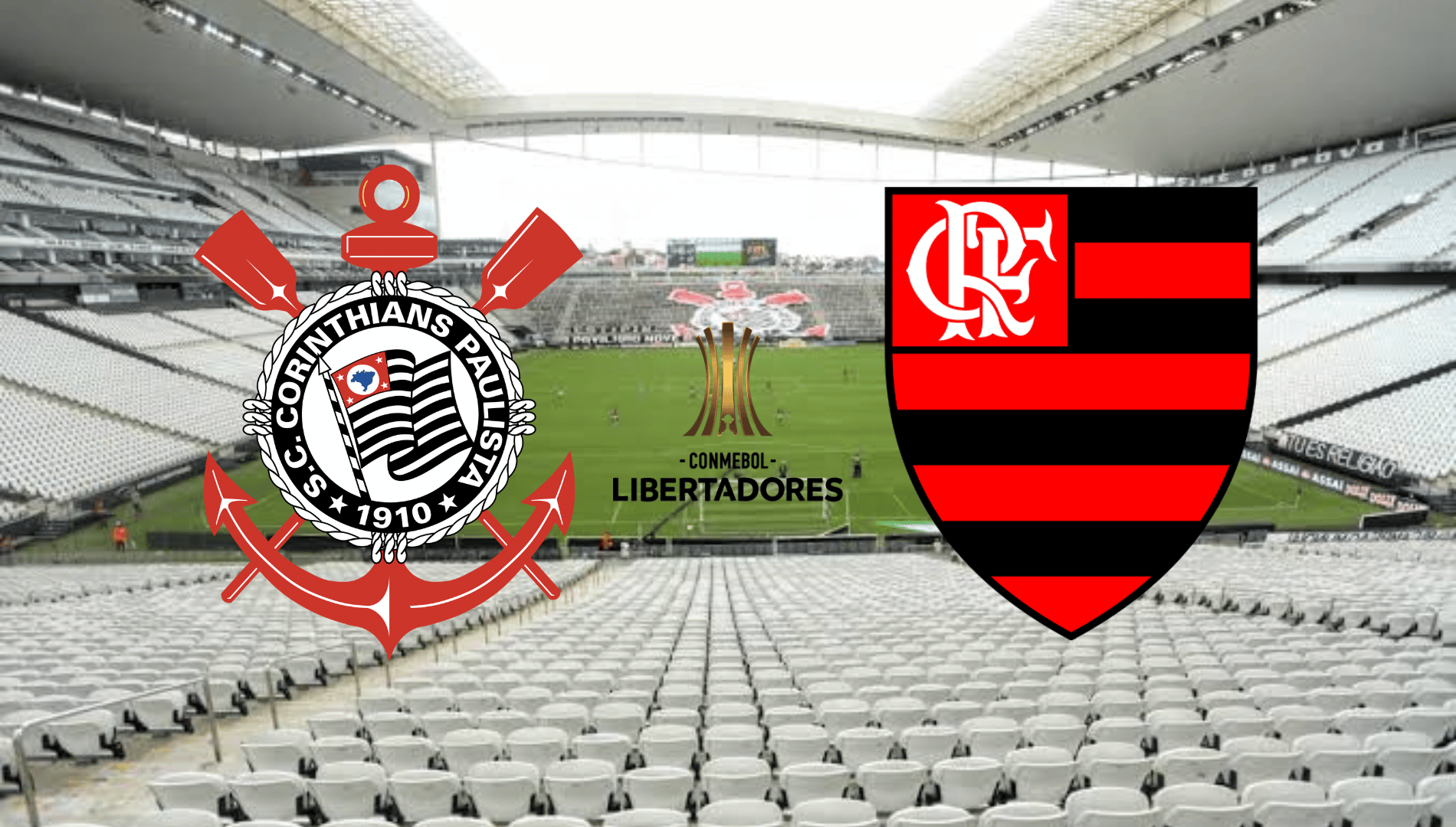 Corinthians x Flamengo: palpite, prognóstico e transmissão da Copa Libertadores (02/08)