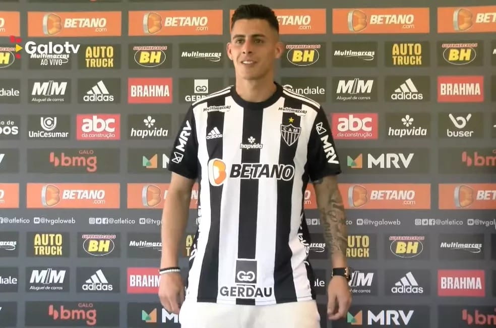 Pavón é apresentado pelo Atlético Mineiro