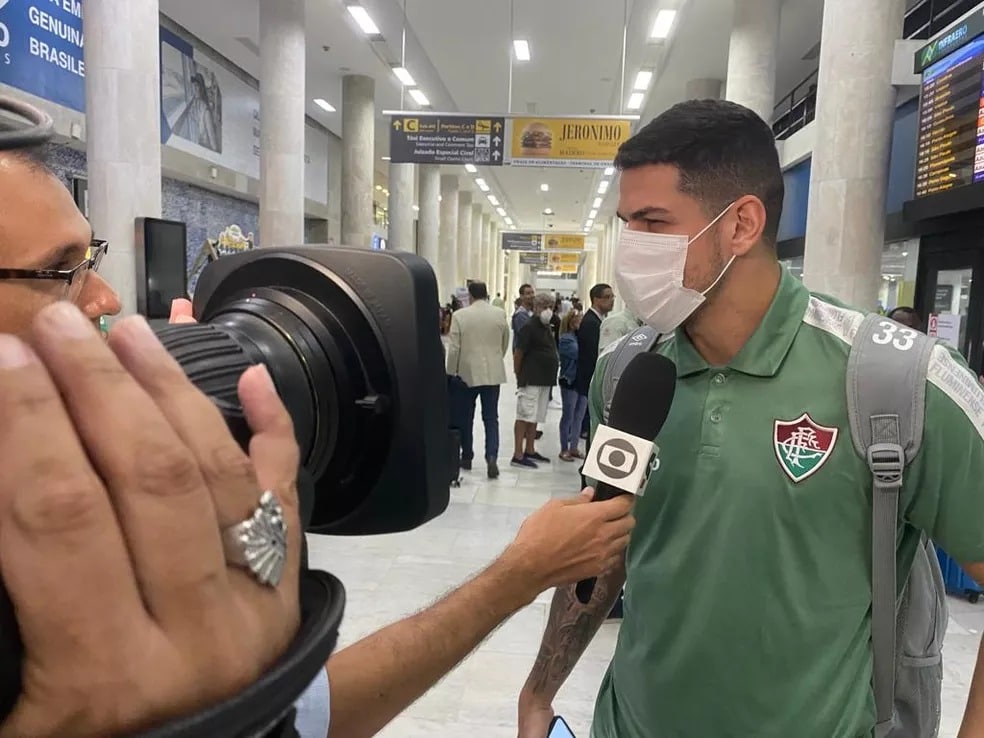 Fluminense desembarca no Rio após avançar na Copa do Brasil, e Nino já foca no São Paulo