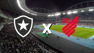 Botafogo x Athlético-PR. Foto: (Reprodução / Minha Torcida)