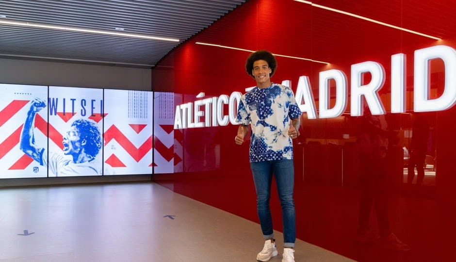 Atlético de Madrid anuncia Axel Witsel, ex-Borussia Dortmund