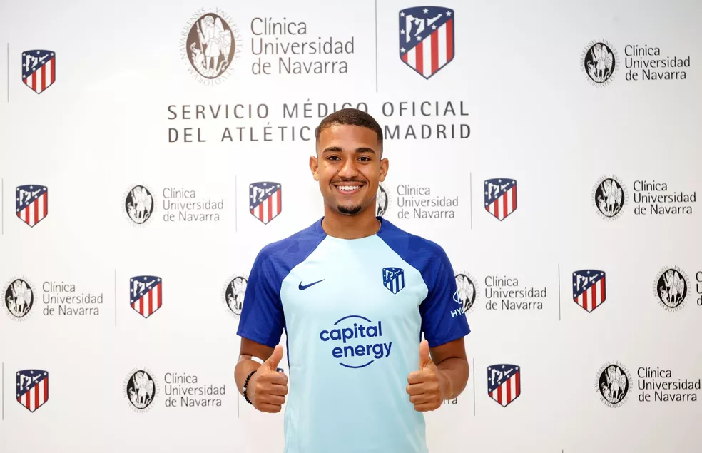 Atlético de Madrid anuncia Samuel Lino, ex-Gil Vicente