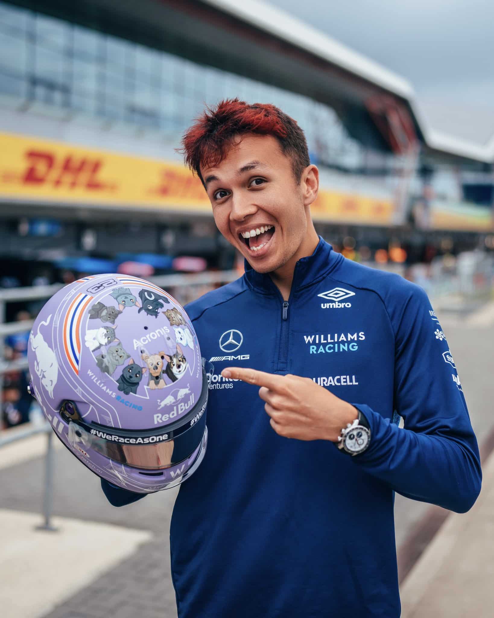 Alexander Albon renova seu contrato com a Williams