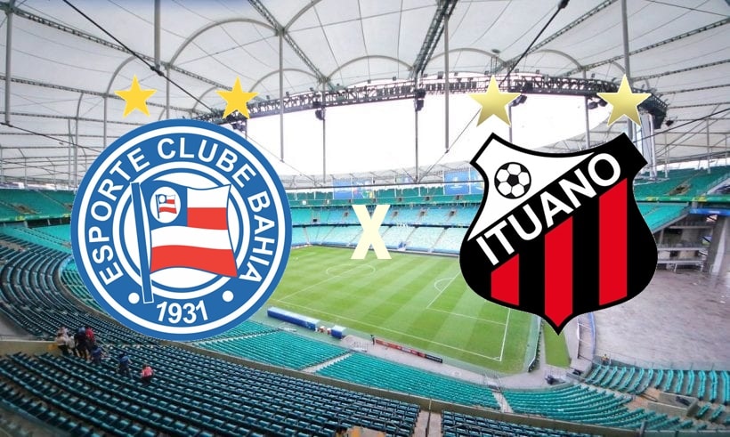 Bahia x Ituano onde assistir ao vivo, horário e escalação