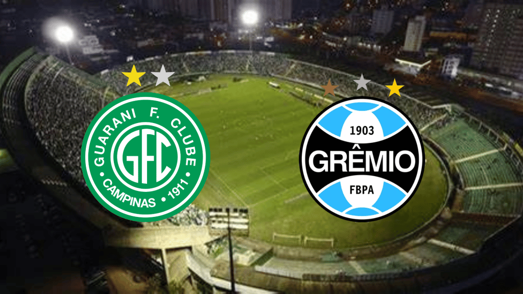 Guarani x Grêmio : onde assistir ao vivo, horário e escalação