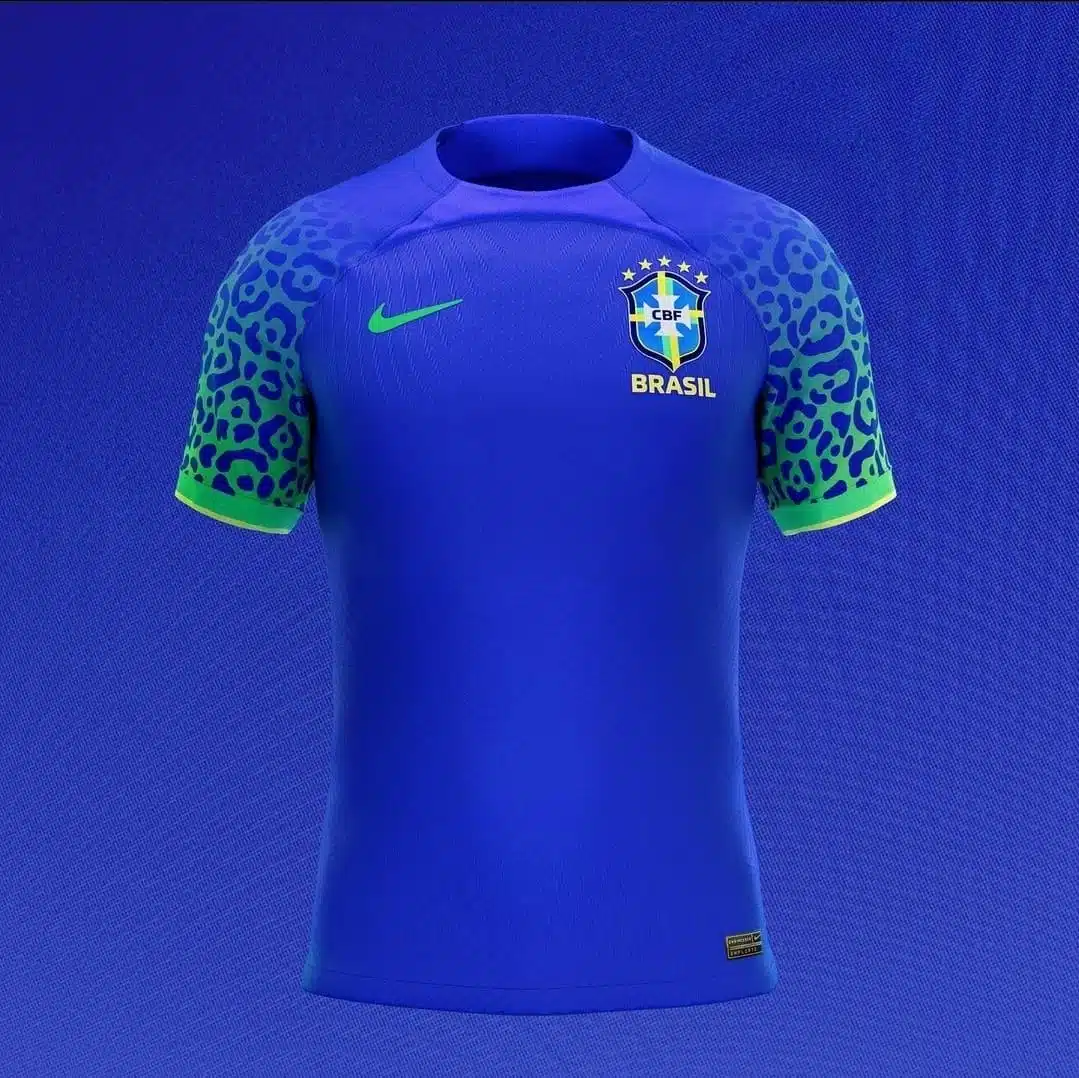 Camisa da Seleção Brasileira para Copa do Mundo 2022 é lançado