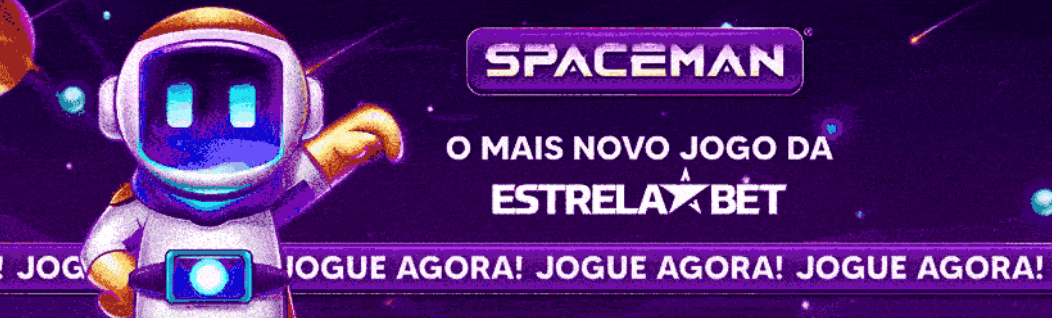 Jogo Spaceman: faça uma aposta no cassino Estrela Bet