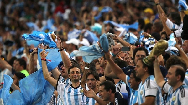 maiores torcidas da Copa do Mundo