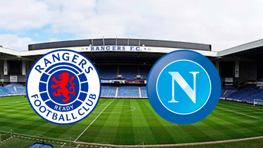 Rangers x Napoli: onde assistir ao vivo, horário e escalação