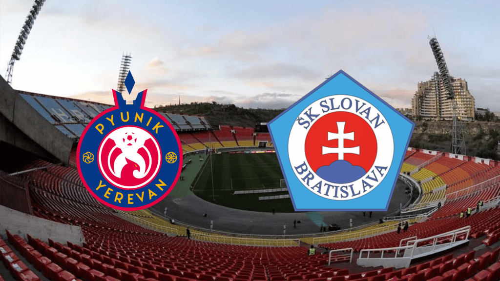 Pyunik x Slovan Bratislava: onde assistir ao vivo, horário e escalações