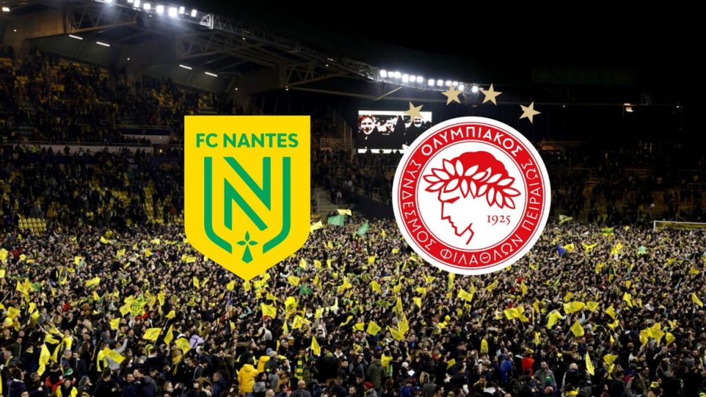 Nantes x Olympiacos: onde assistir ao vivo, horário e escalações