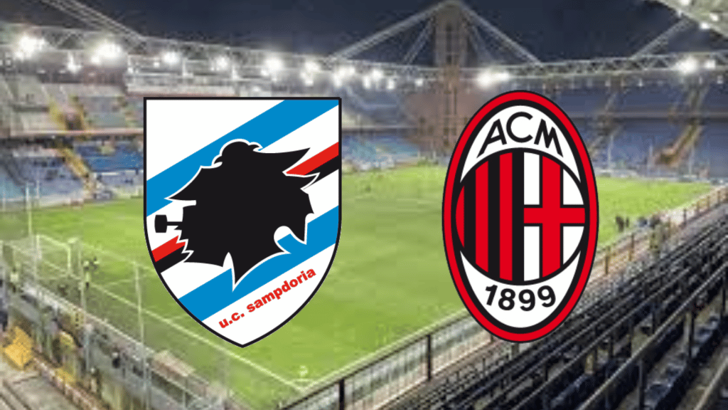 Sampdoria x Milan: onde assistir ao vivo, horário e escalações
