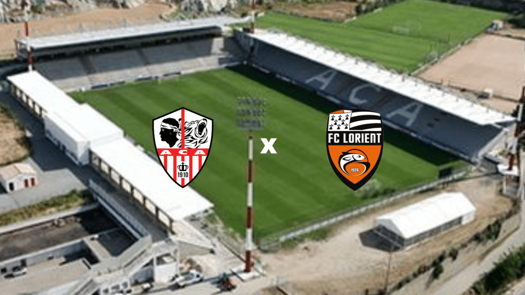 Ajaccio x Lorient: onde assistir ao vivo, horário e escalação