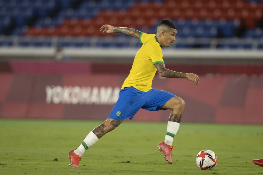 Guilherme Arana, craque do Atlético-MG e da Seleção Brasileira, está fora da Copa do Mundo
