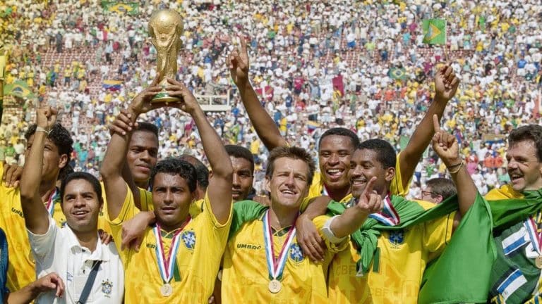 Brasil, pentacampeão mundial em 1994 - Foto destaque: Reprodução / Arquivo Histórico