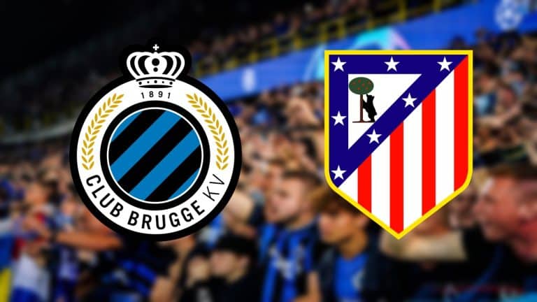 Prognóstico e palpite Club Brudgge x Atlético de Madrid – 04/10
