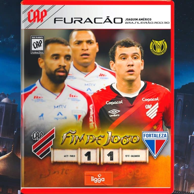 Athletico-PR x Fortaleza empatam: confira os melhores momentos