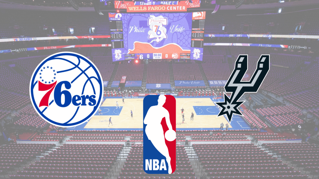 Palpite Philadelphia 76ers x San Antonio Spurs – Prognóstico e transmissão da NBA (22/10)