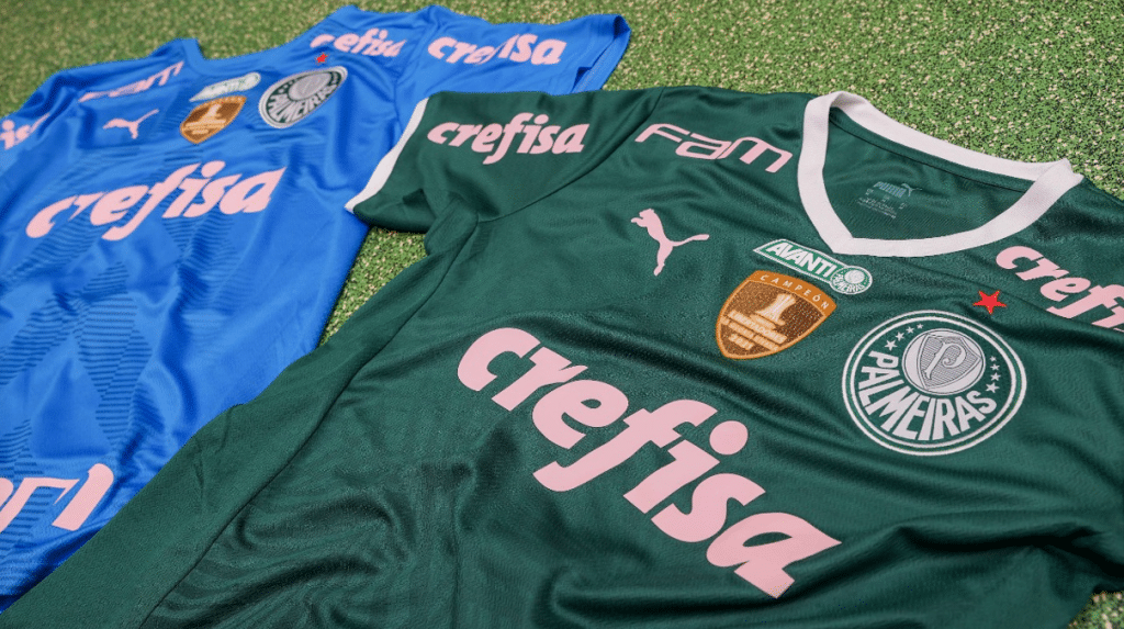 Outubro Rosa: Palmeiras adota nova cor para o Choque-Rei