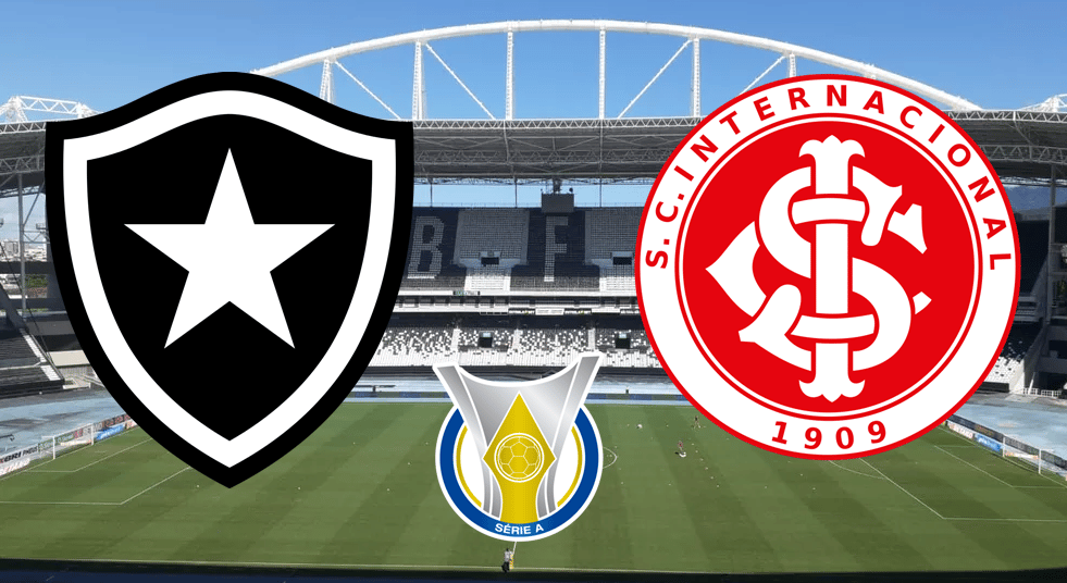 Palpite Botafogo x Internacional: Prognóstico e transmissão do Brasileirão Série A (16/10)