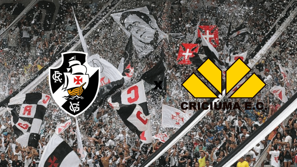 Palpite Vasco x Criciúma – Prognóstico e transmissão do Brasileirão Série B (22/10)