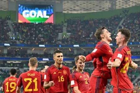 Recordes da Espanha na estreia da Copa do Mundo