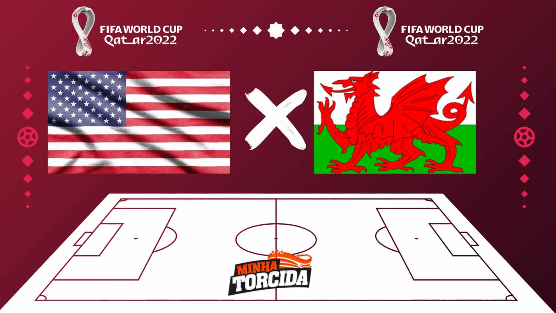 Palpite Estados Unidos x País de Gales confronto de equipes com esquema tático semelhante Palpite Estados Unidos x País de Gales confronto de equipes com esquema tático semelhante