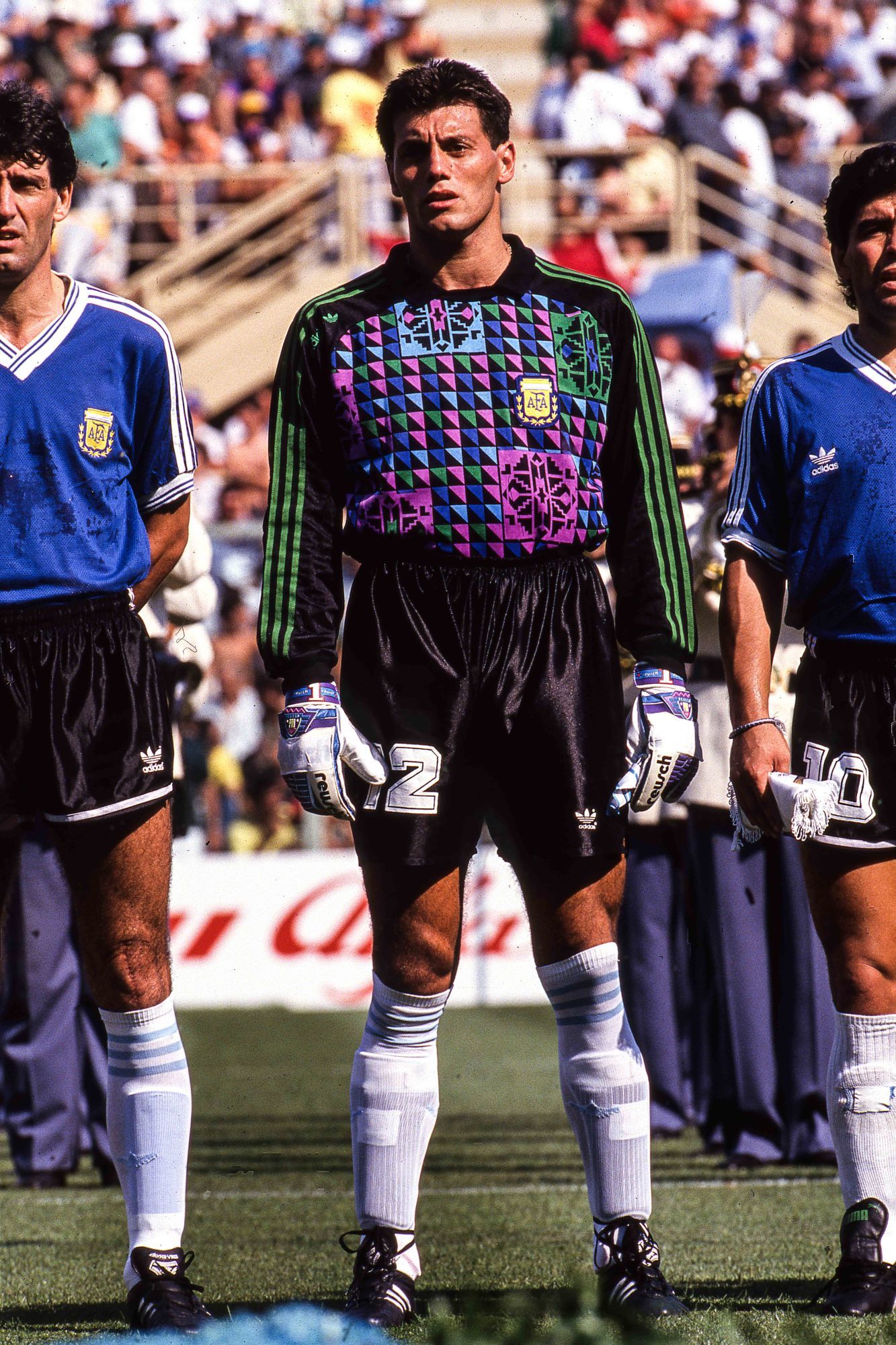 Goycochea durante copa do mundo de 1990.