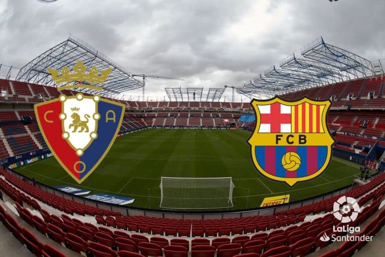 Palpite Osasuna x Barcelona – confronto em que o time Catalão almeja continuar com a boa fase