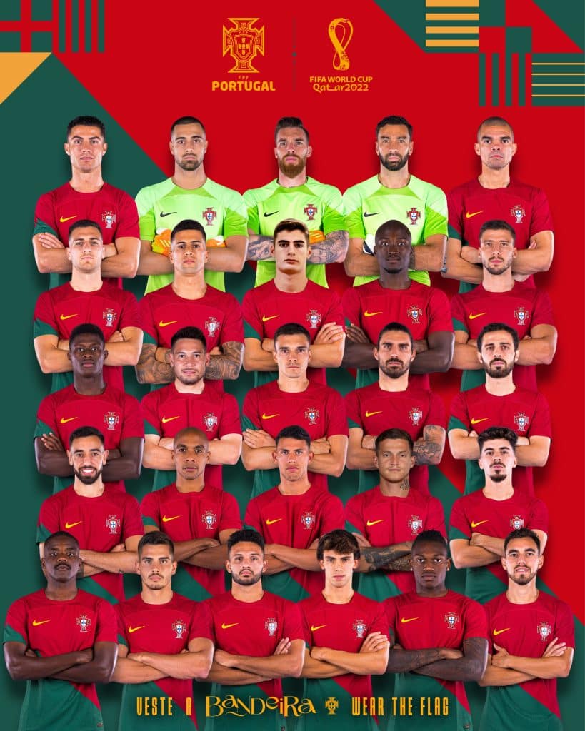 Portugal leva sensação para a Copa do Mundo; jovem trancou a faculdae