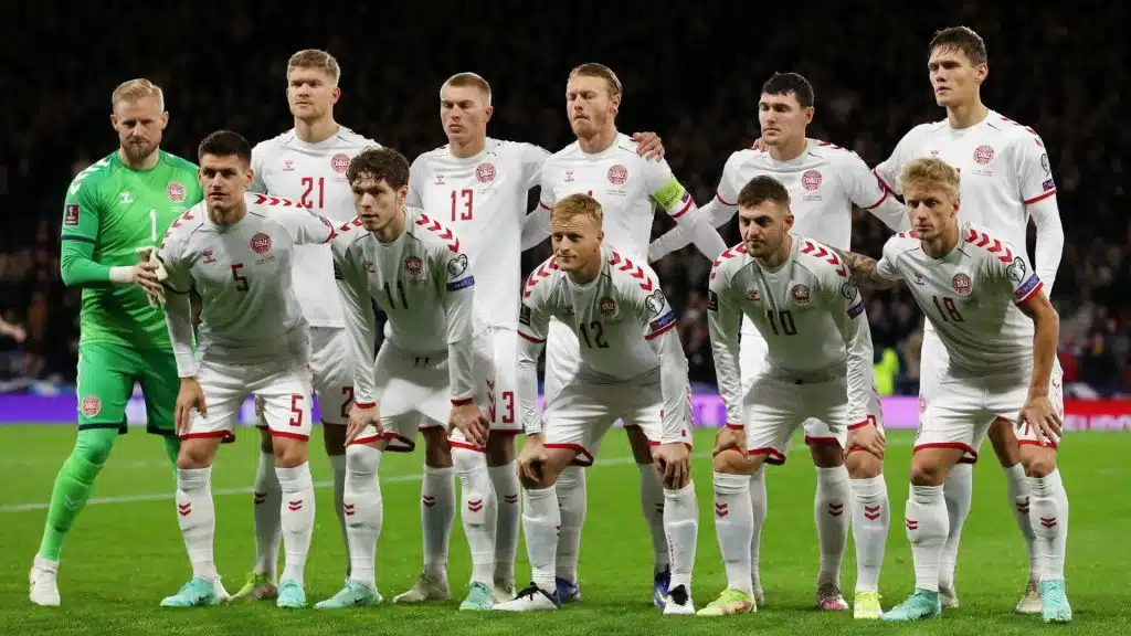 Seleção da Dinamarca divulga lista de convocados para Copa do Mundo 2022 com vagas a preencher