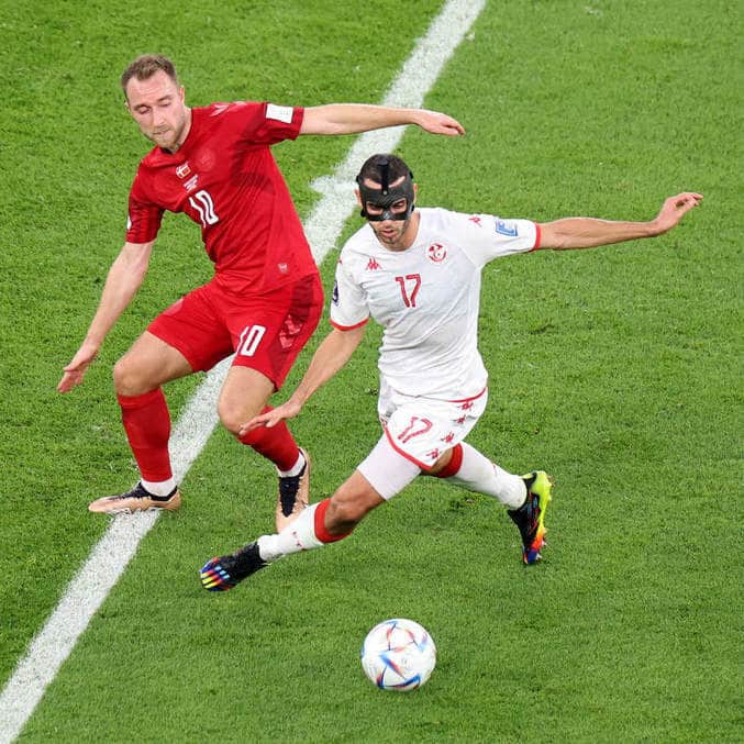Dinamarca decepciona e fica no empate contra a Tunísia: Confira os melhores momentos