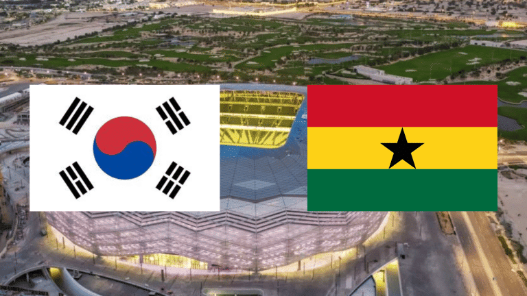 Coreia do Sul x Gana: onde assistir ao vivo, horário e escalações