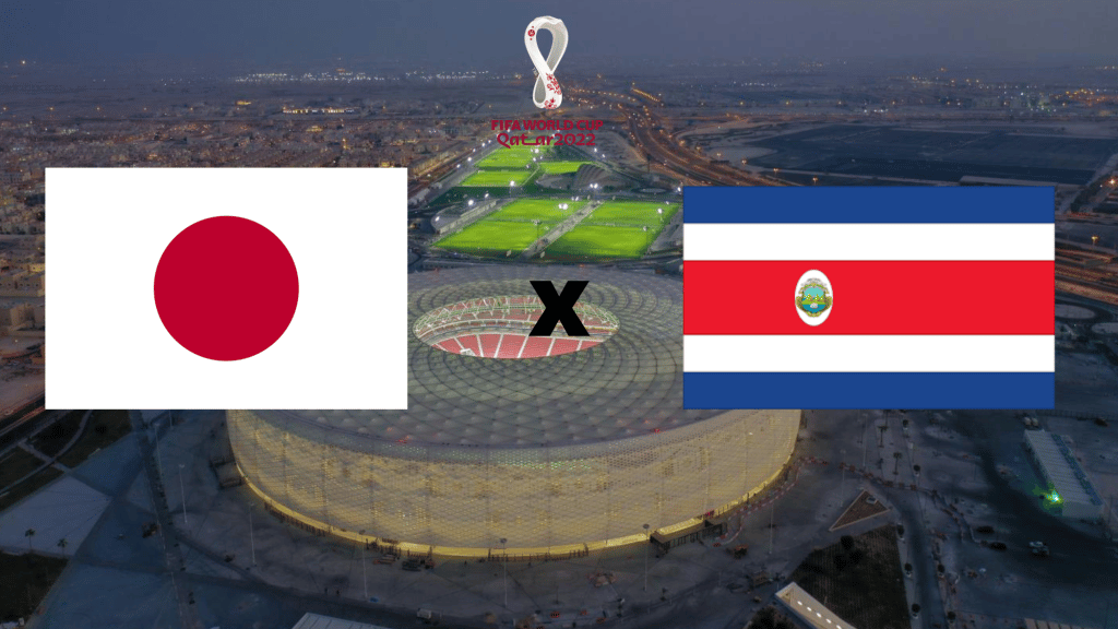 Japão x Costa Rica: onde assistir ao vivo, horário e escalação