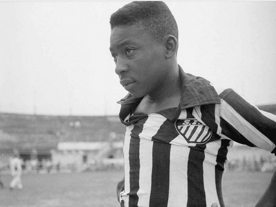 Pelé pelo Santos (Reprodução: Instagram/Pelé)