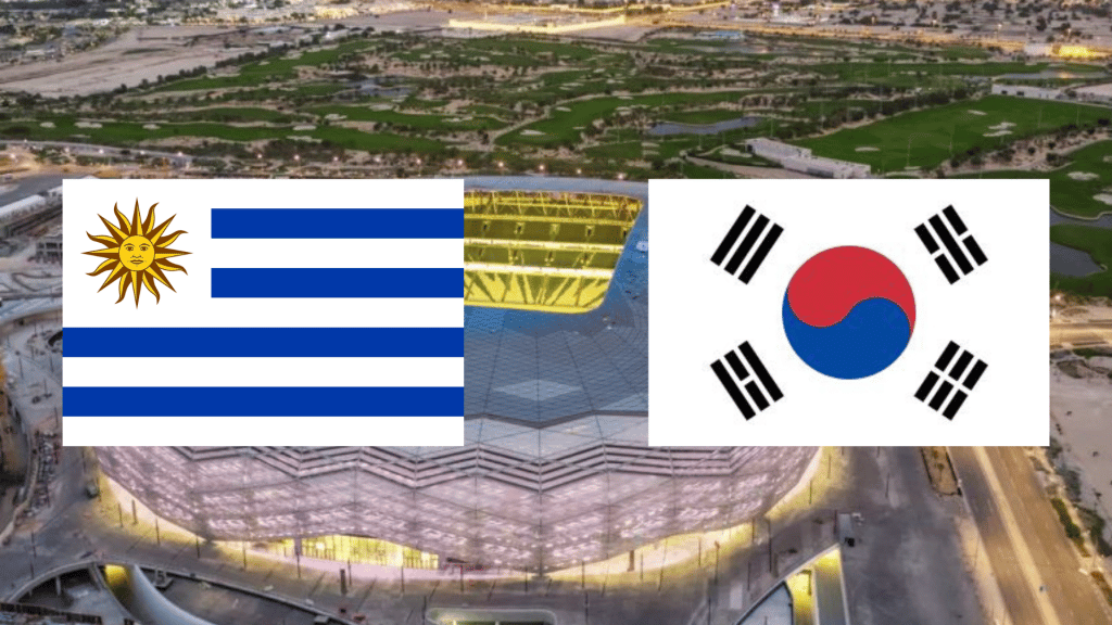 Uruguai x Coreia do Sul: onde assistir ao vivo, horário e escalações