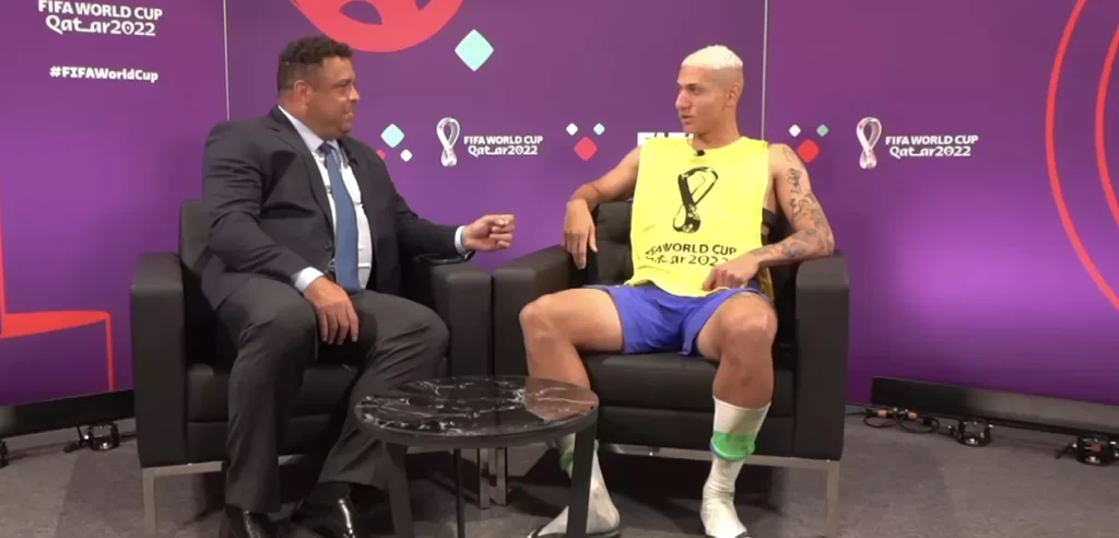 Richarlison planeja fazer penteado ‘cascão’ em homenagem a Ronaldo se ganhar o hexa