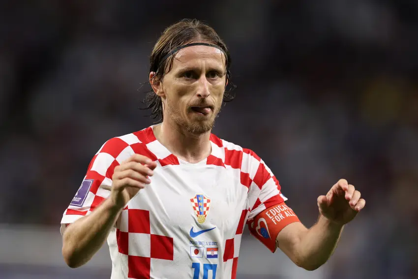 Modric reconhece que Seleção da Croácia vira segundo plano para adversários