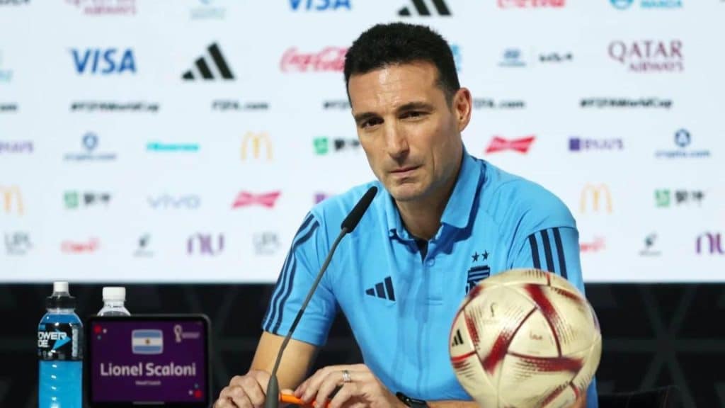 Scaloni define escalação da Seleção Argentina para final