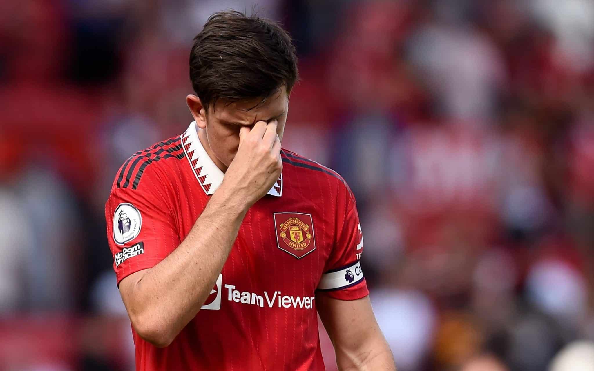 Harry Maguire pelo Manchester United (Foto: Peter Powell/EPA-EFE/Shutterstock)