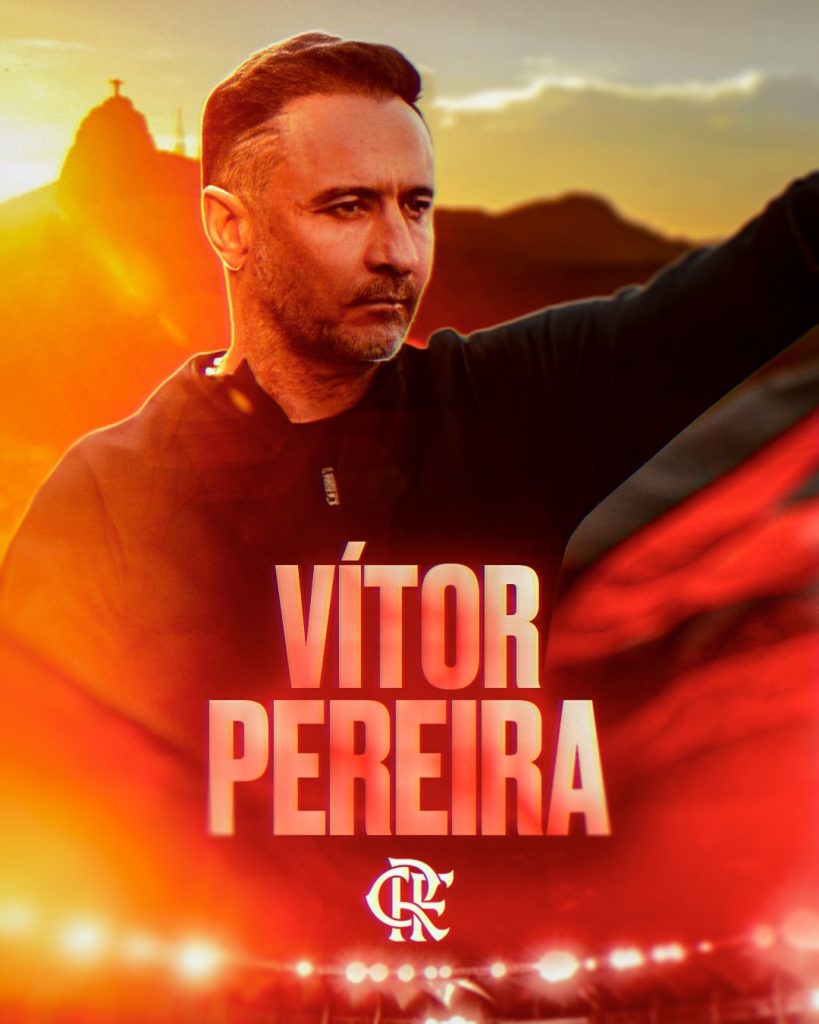 Flamengo anuncia Vítor Pereira como técnico para 2023
