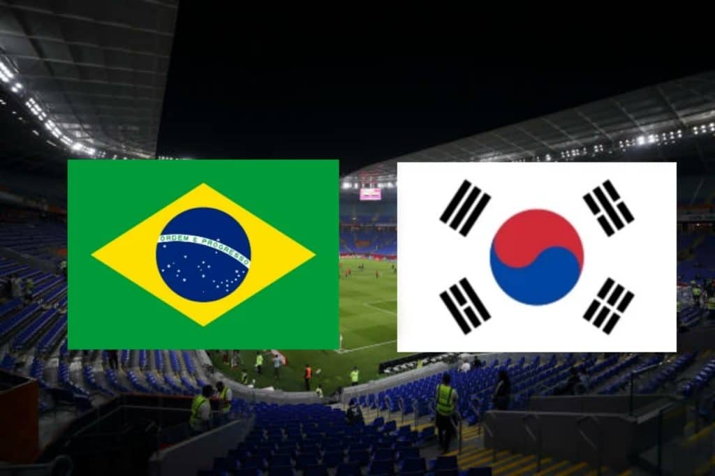 Brasil x Coreia do Sul: onde assistir ao vivo, horário e escalações