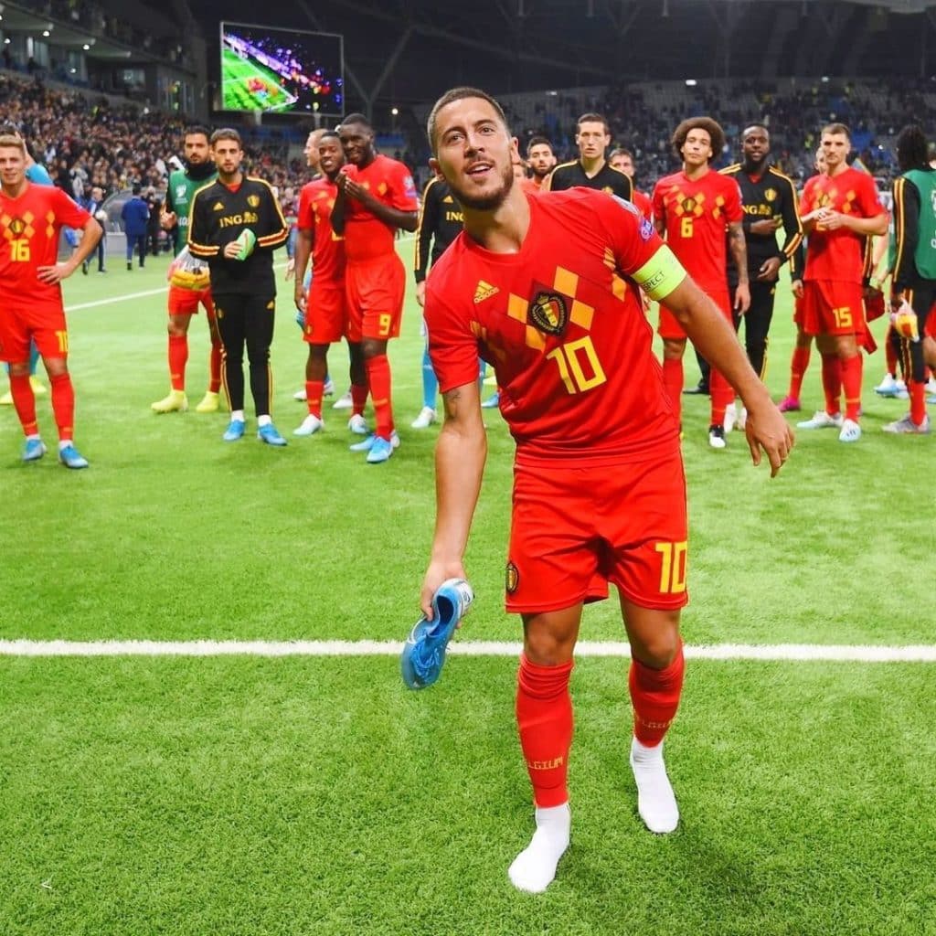 Após eliminação da Bélgica na fase de grupos da Copa, Hazard cogita aposentadoria da seleção