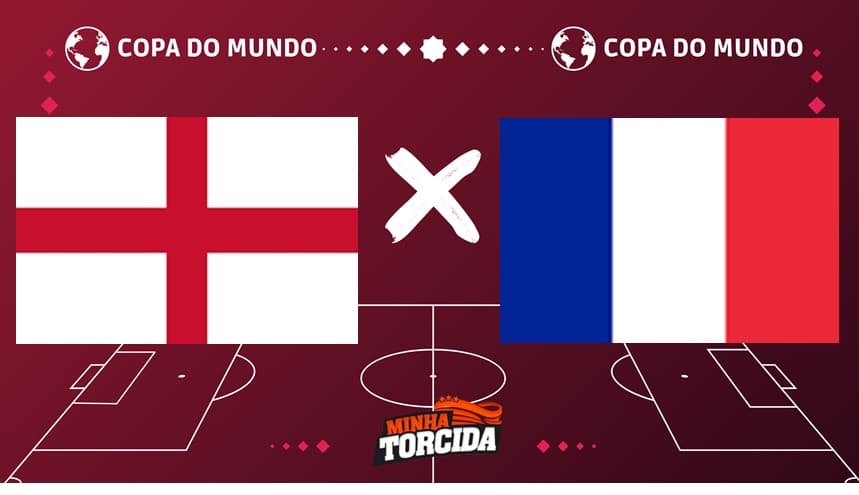 Inglaterra x França palpite : Duelo de gigantes europeus definem semifinalista do mundial