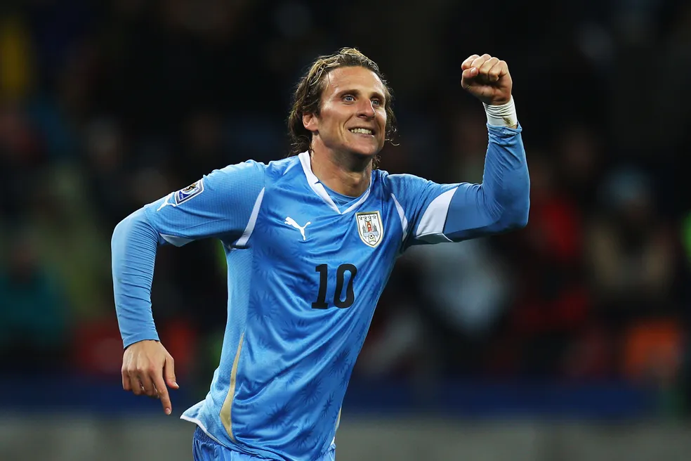 Diego Forlán na Copa do Mundo de 2010