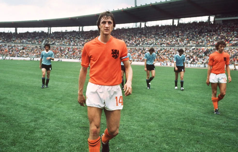 Cruyff na Copa do Mundo de 1974