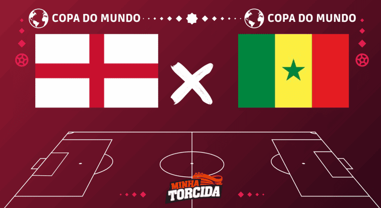 Inglaterra x Senegal: confronto entre os Leões e os Leões de Teranga pelas quartas de final