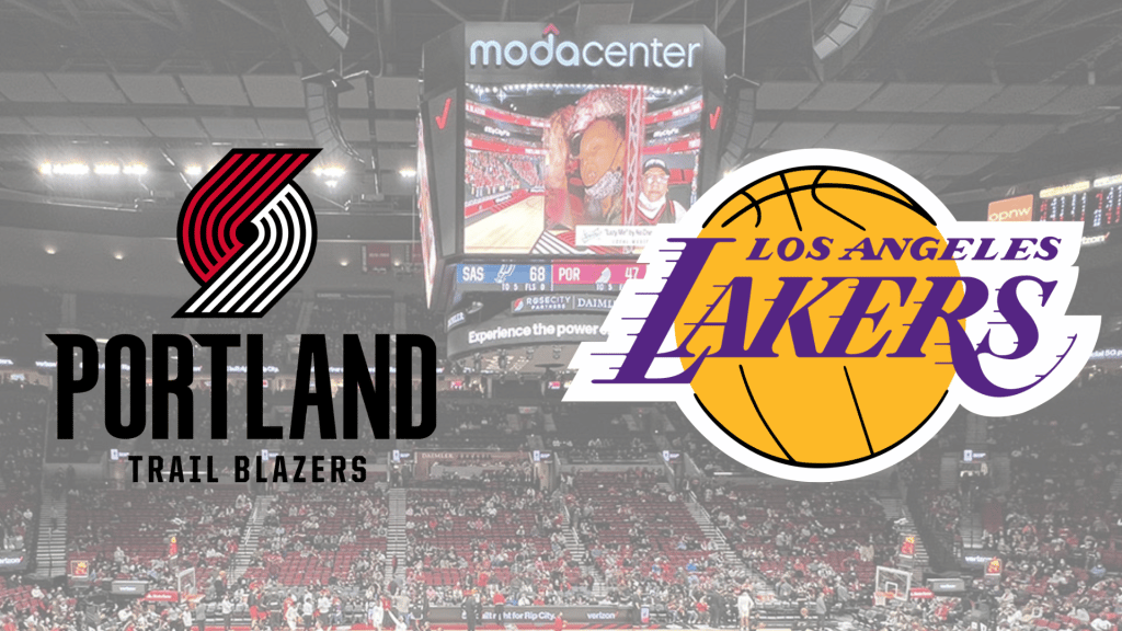 Palpite Portland Trail Blazers x Los Angeles Lakers: confronto direto para subir na tabela