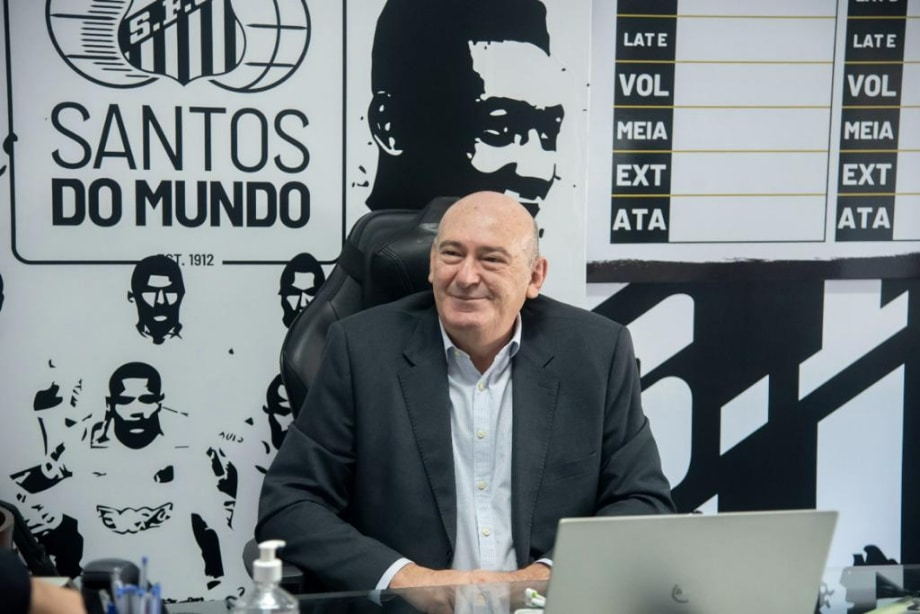 Presidente do Santos revela desejo de trazer a marca Pelé para o clube
